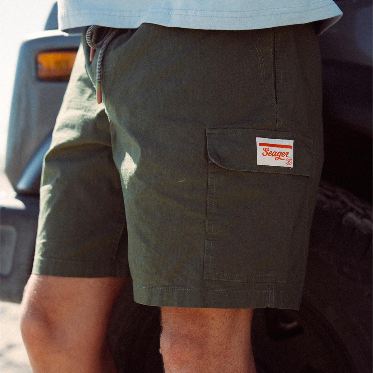 Yuma Olive Cargo Short