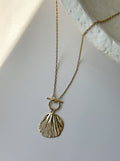 Sol Shell Gołd Necklace