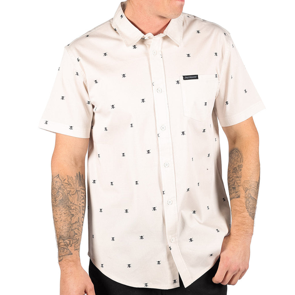 Jasper Off White Button-Up Shirt