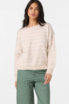 Kari Twill Knit Stripe Sweater