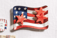 American Flag Plate