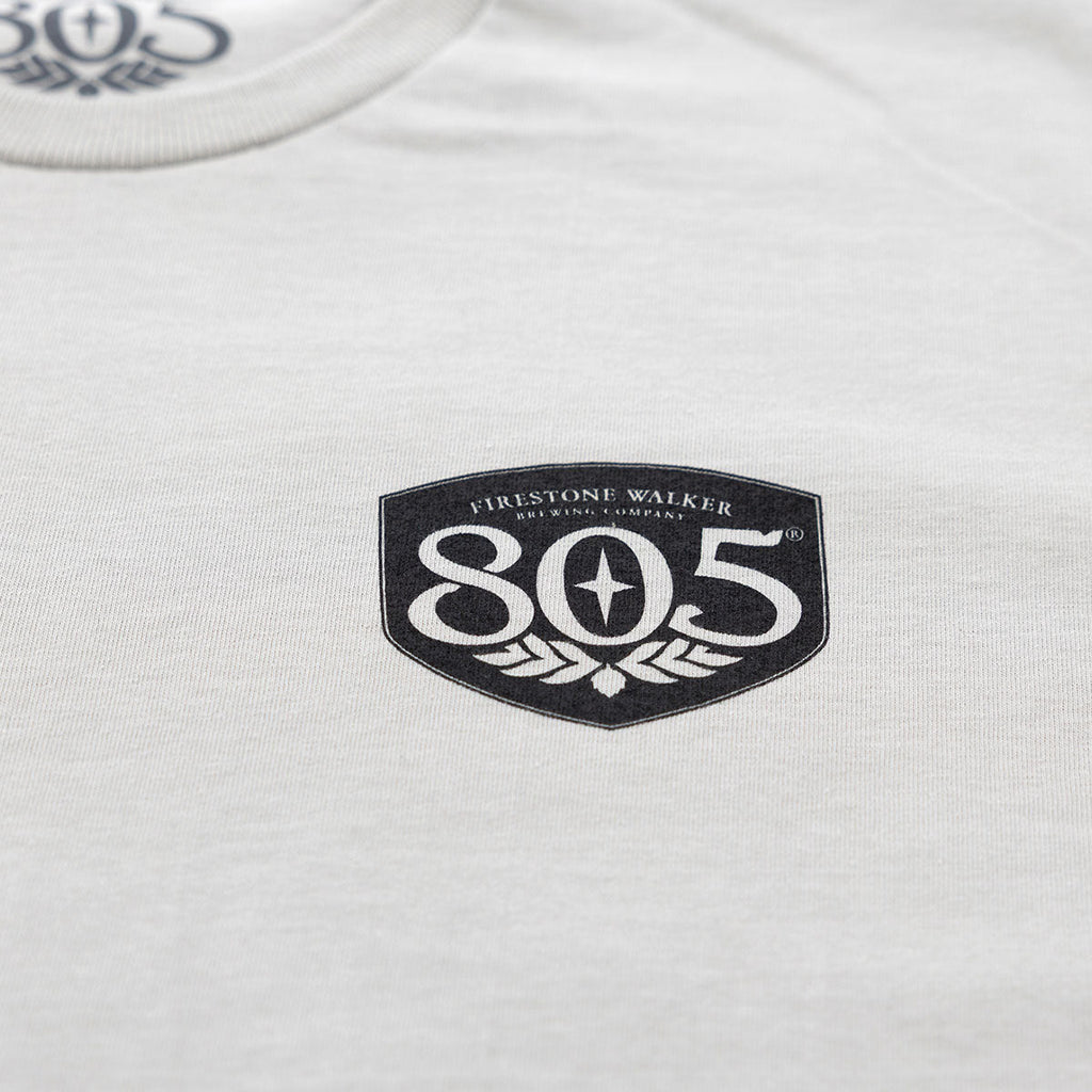 805 Premier Light Gray Outlaw Tee