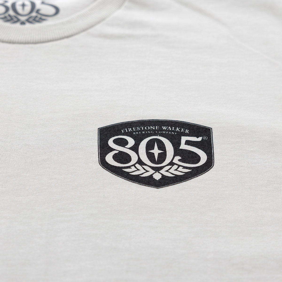 805 Premier Light Gray Outlaw Tee