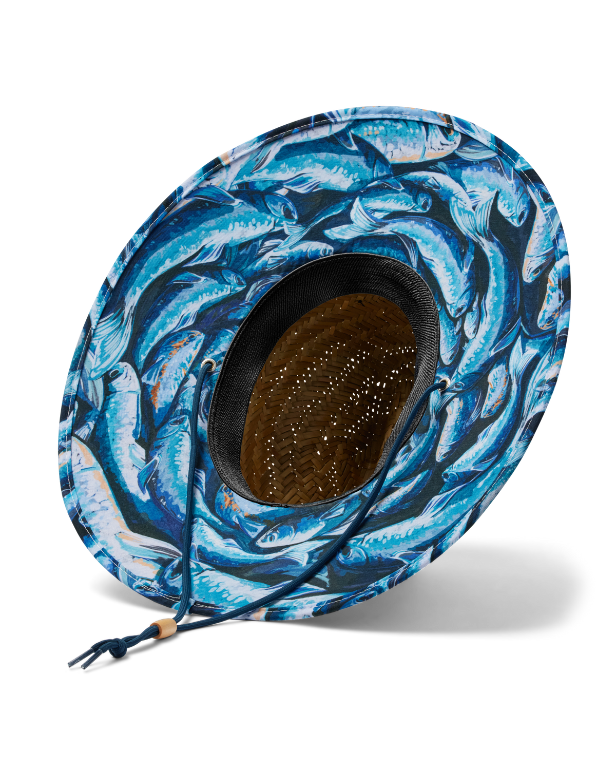 Blue Fish Lifeguard Hat