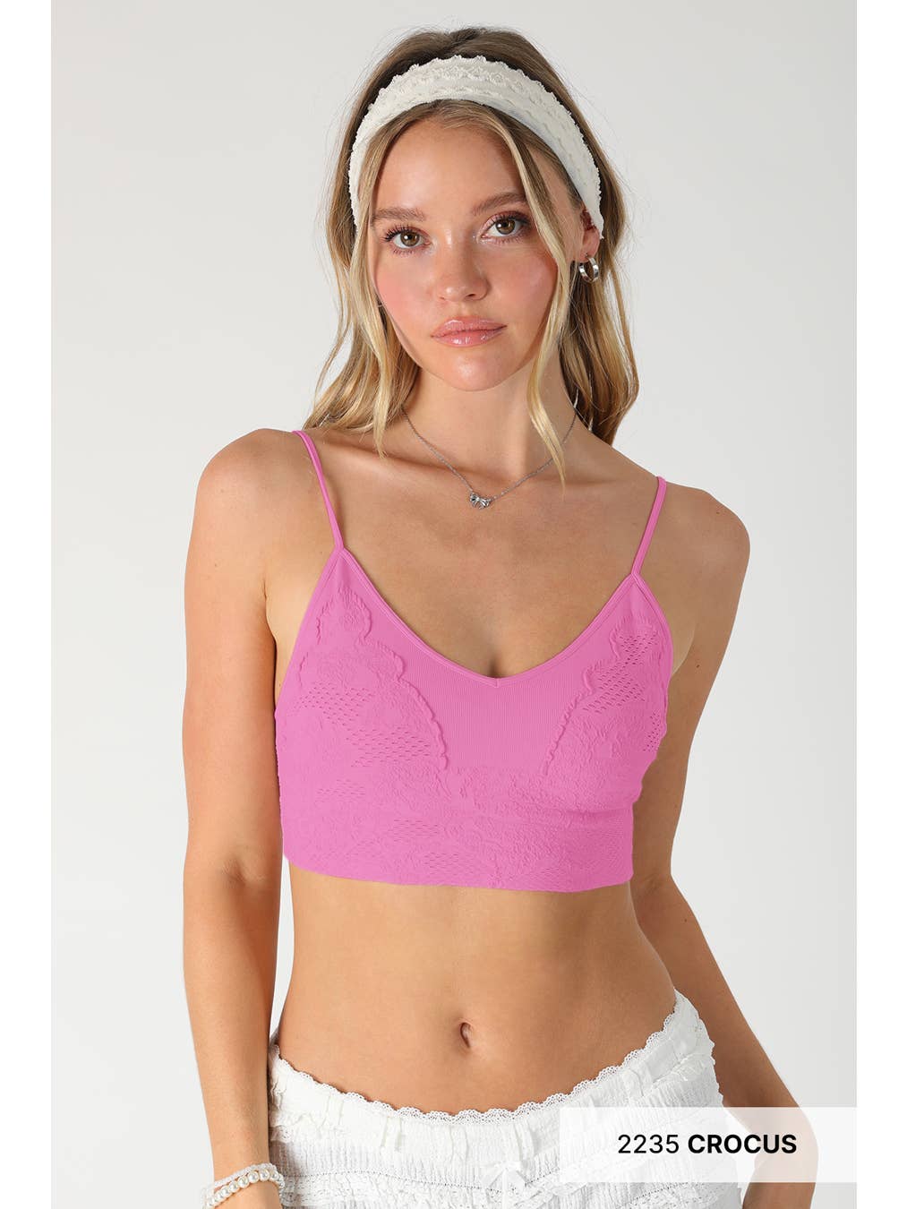 Lace Embroidered Bralette