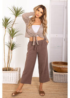 Shanee Knit Tie Top