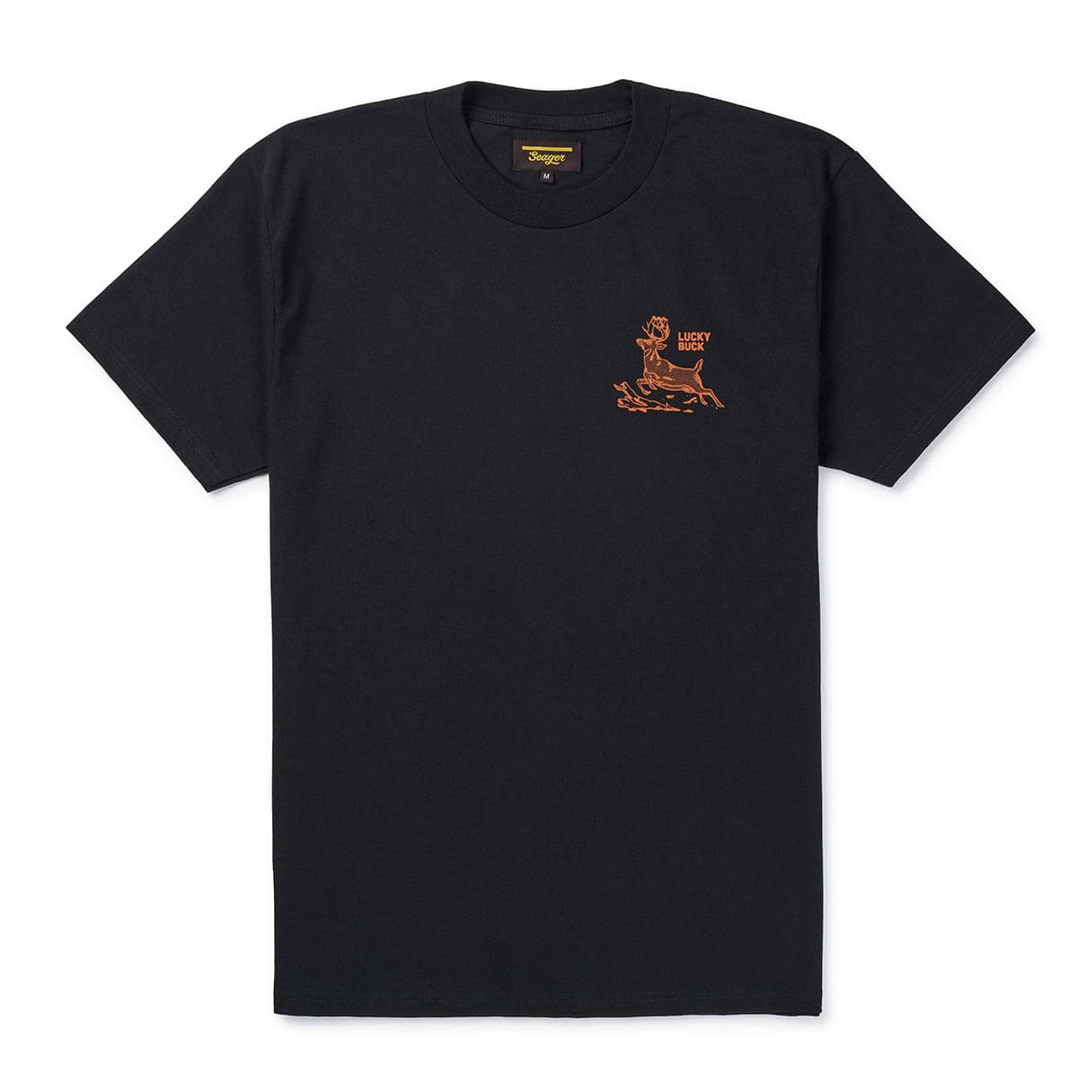 Lucky Buck Black Tee