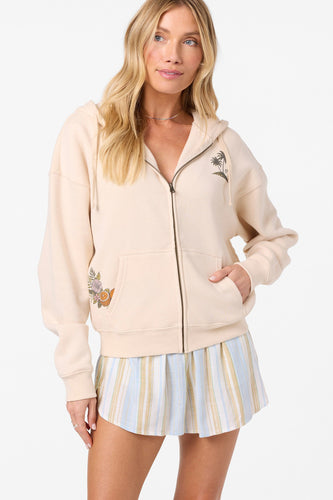 Atwood Tapioca Zip Hoody