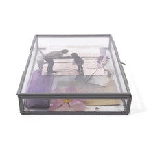 Rectangle Glass Memory Box