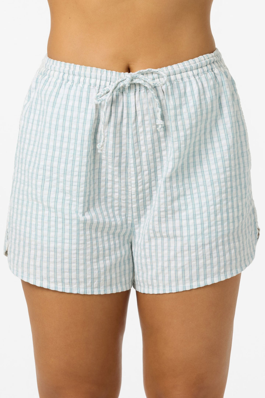 Millie Winter White Seersucker Beach Short