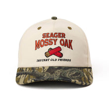 Seager x Mossy Oak Gone Huntin' Cream / Camo Snapback
