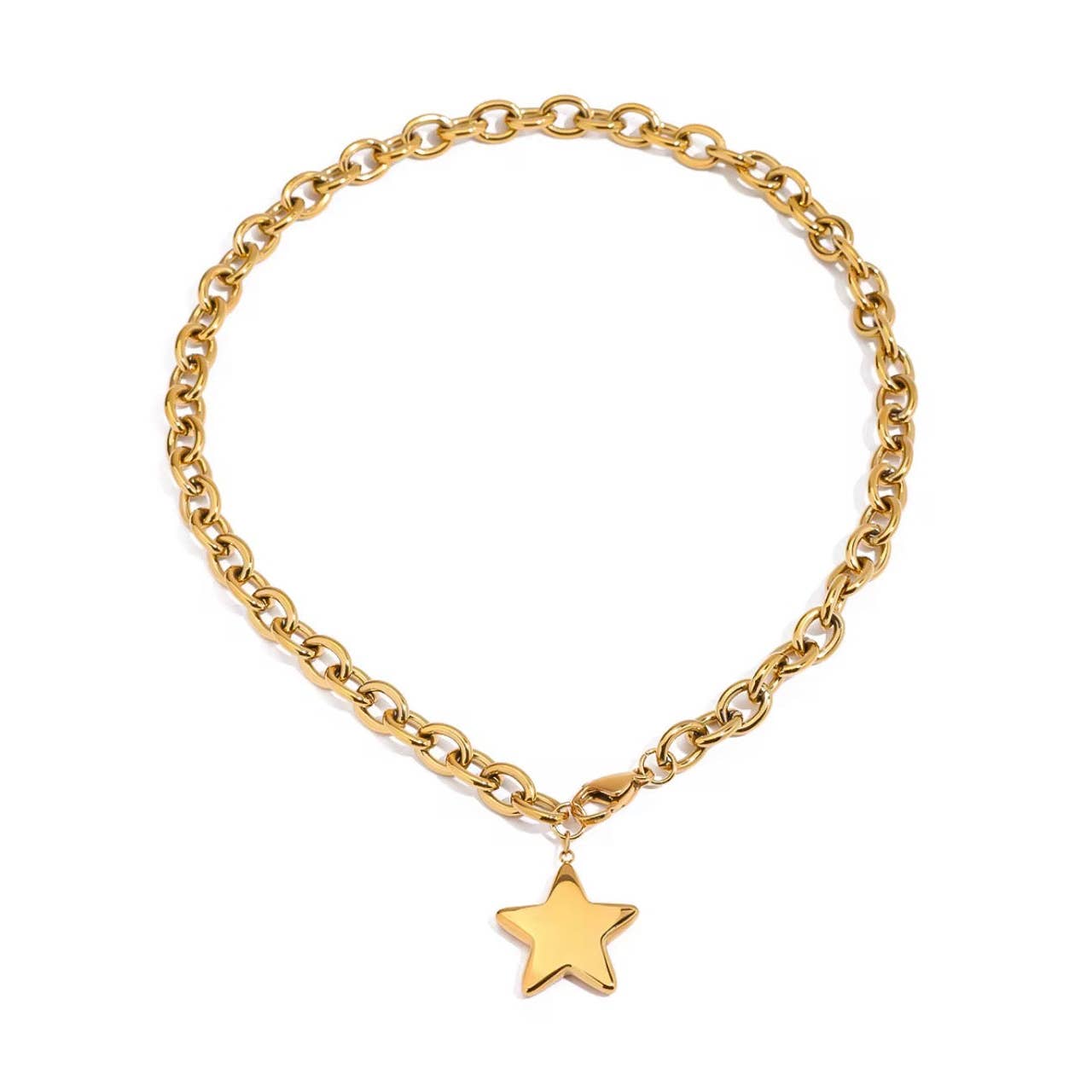 Shiny Star Necklace
