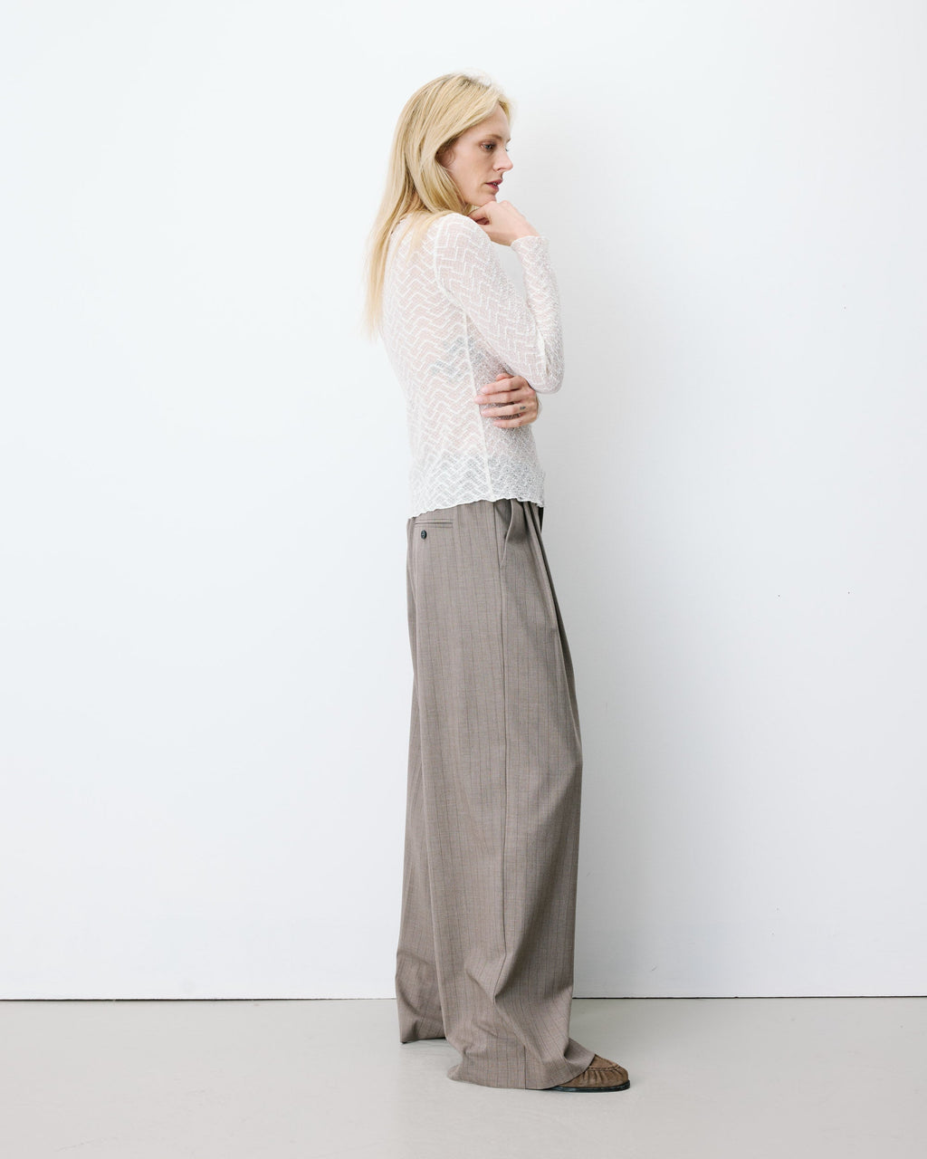 Aube Ivory Lace Top