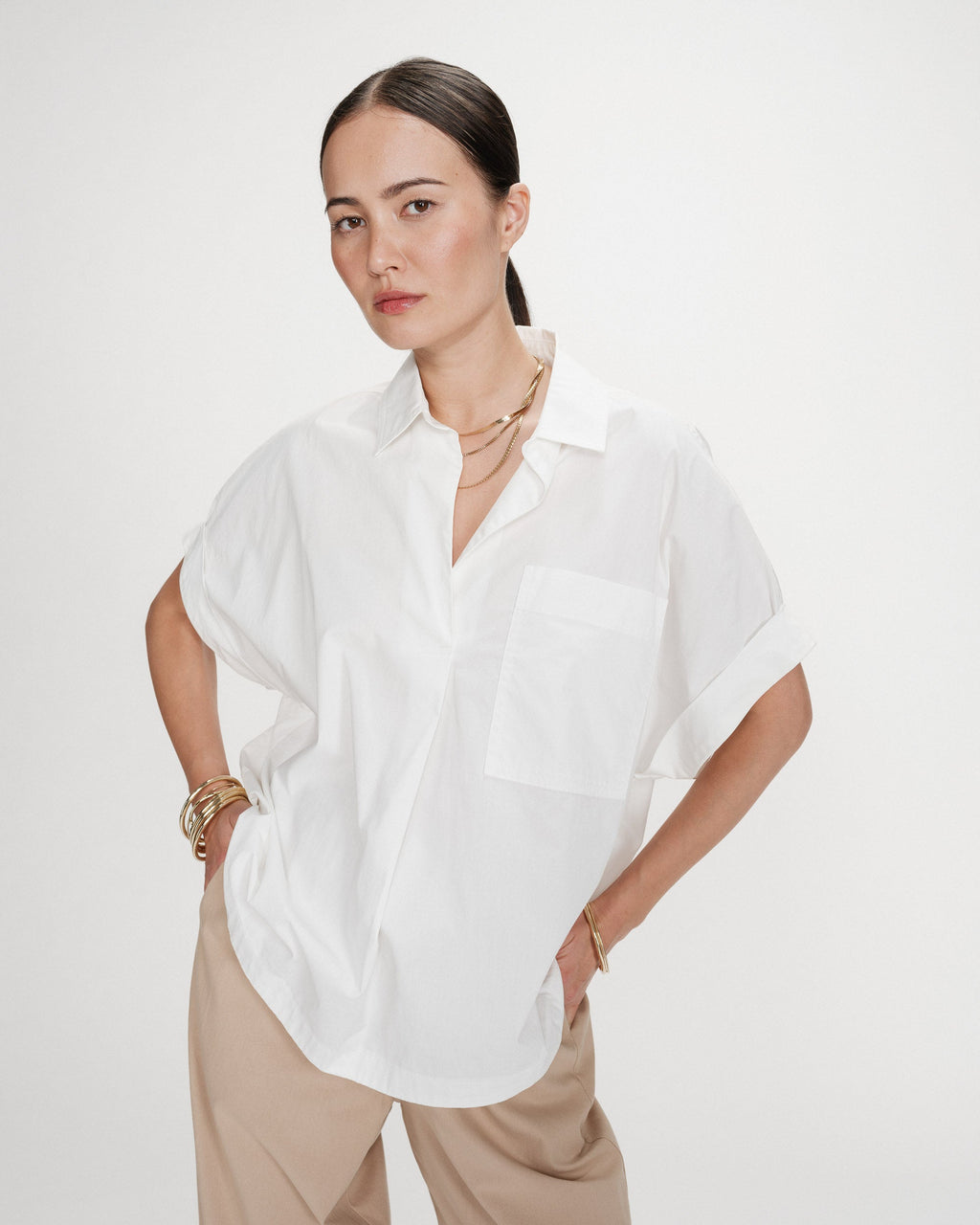 Versigny Collared Blouse