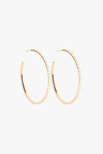 Jay Gold Pave 2" Hoops