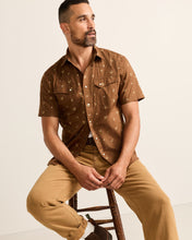 Laramie Brown Horseshoe Snap Shirt