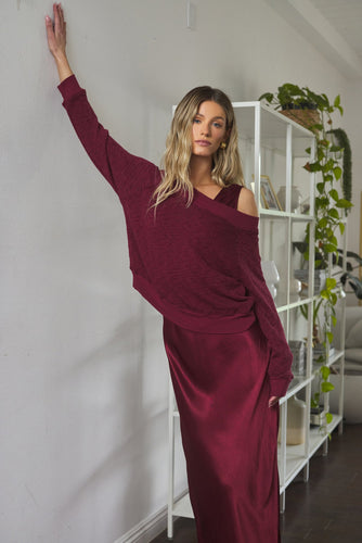 Carol Off-Shoulder Sweater