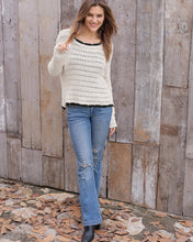 Faye Almond Butter Knit Sweater