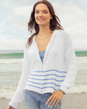 Sunrise Stripe Zip Hoodie Sweater