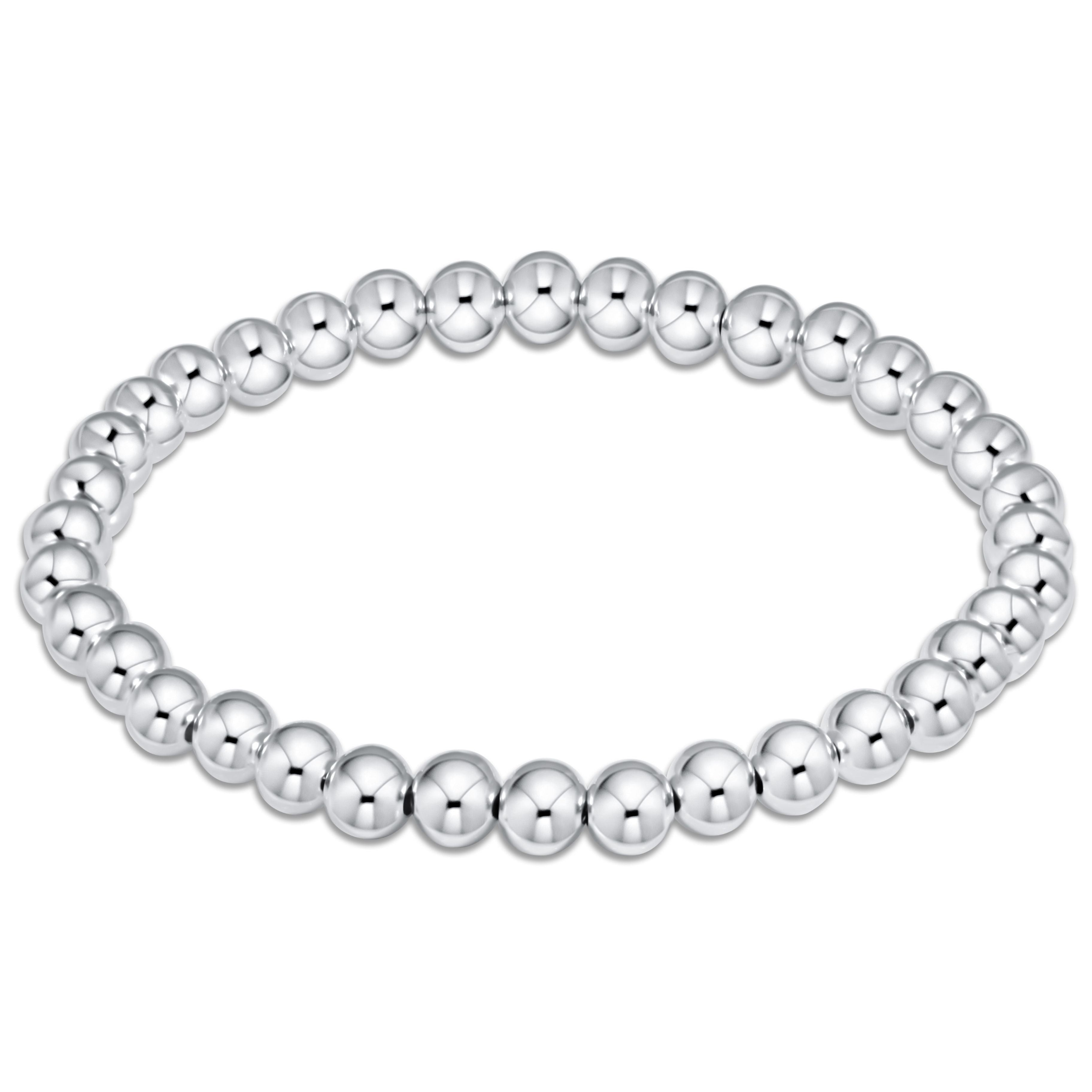 Classic Sterling Bead Bracelet