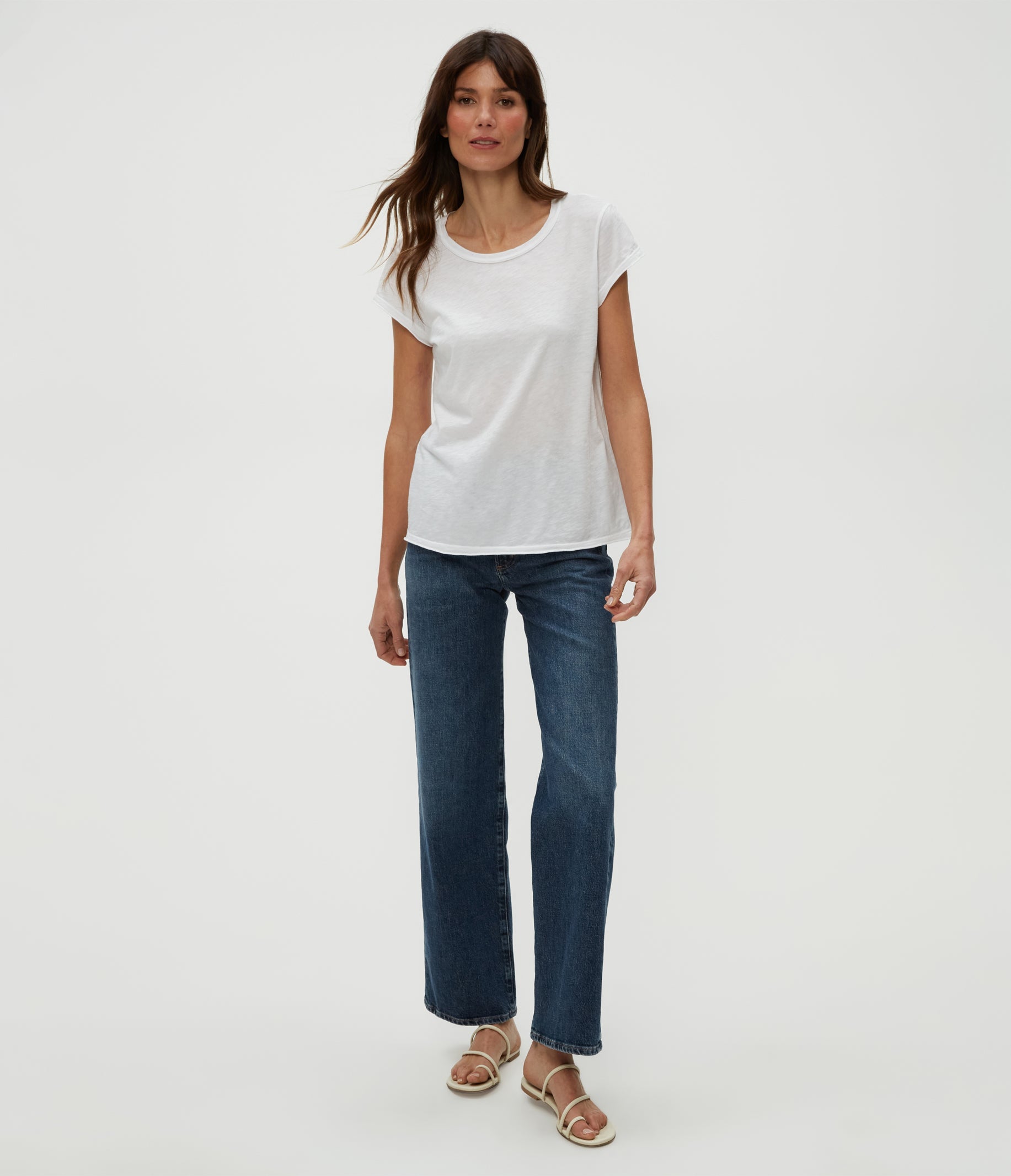 Trudy Supima Crew Tee