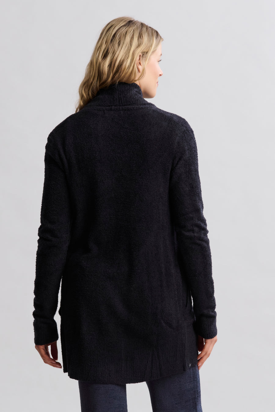 CozyChic Lite Black Circle Cardi