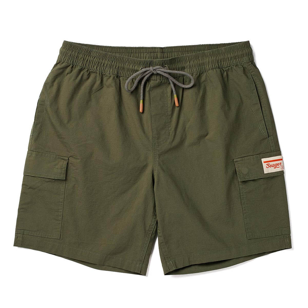 Yuma Olive Cargo Short