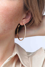 Jay Gold Pave 2" Hoops