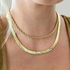 Slick Snake Chain Necklace