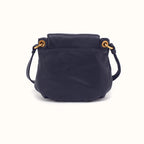 Fern Ink Navy Zip-Flap Crossbody Bag
