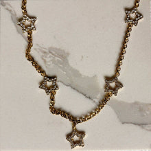 Shooting Star CZ Necklace