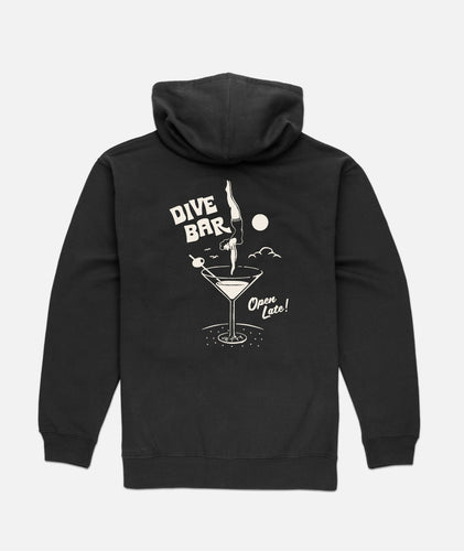 Dive Bar Charcoal Hoodie