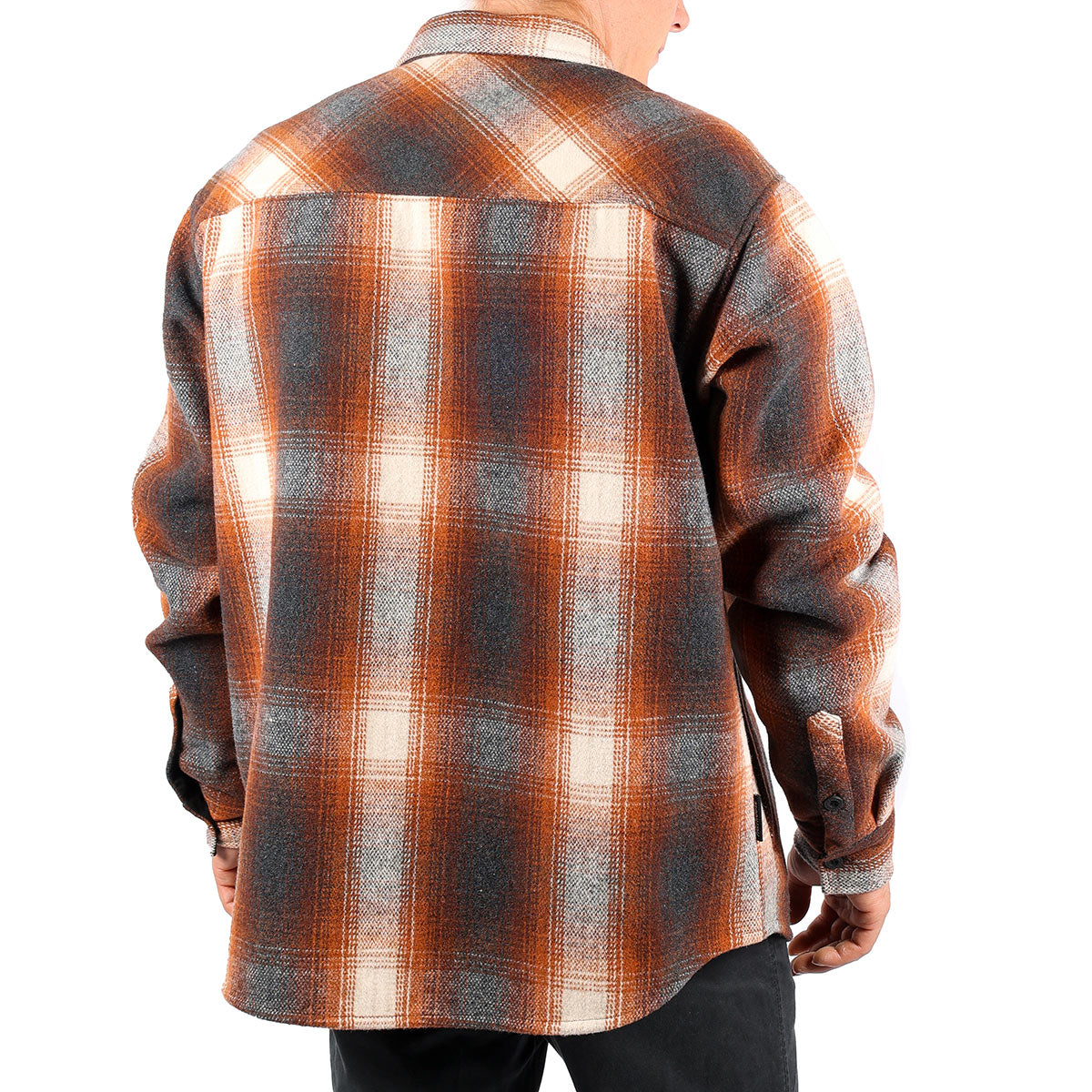 Folsom Heavyweight Rust Flannel