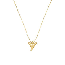 Shark Tooth Gold Necklace
