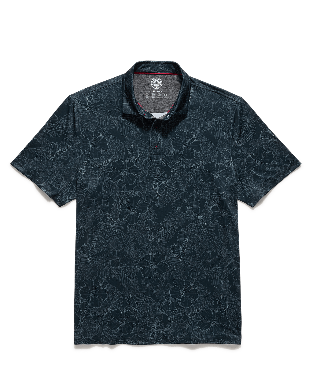 Manteca Floral Performance Polo