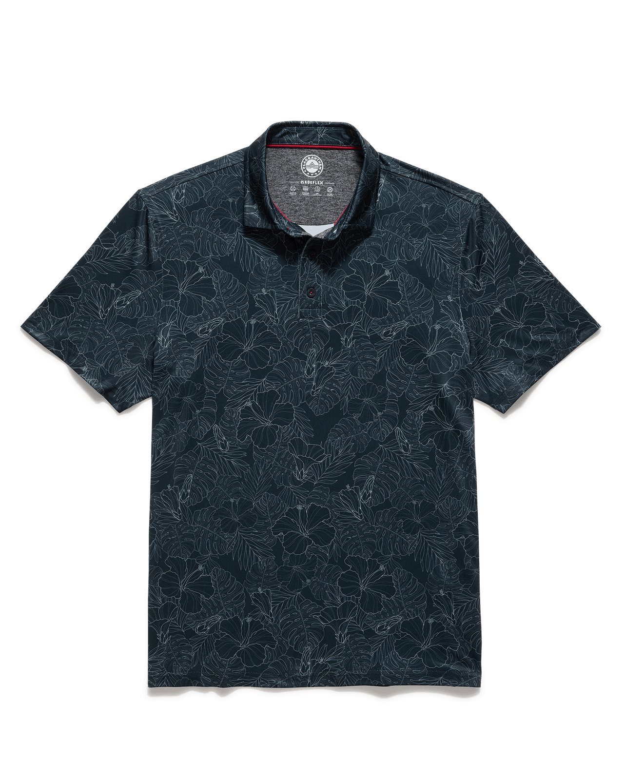 Manteca Floral Performance Polo
