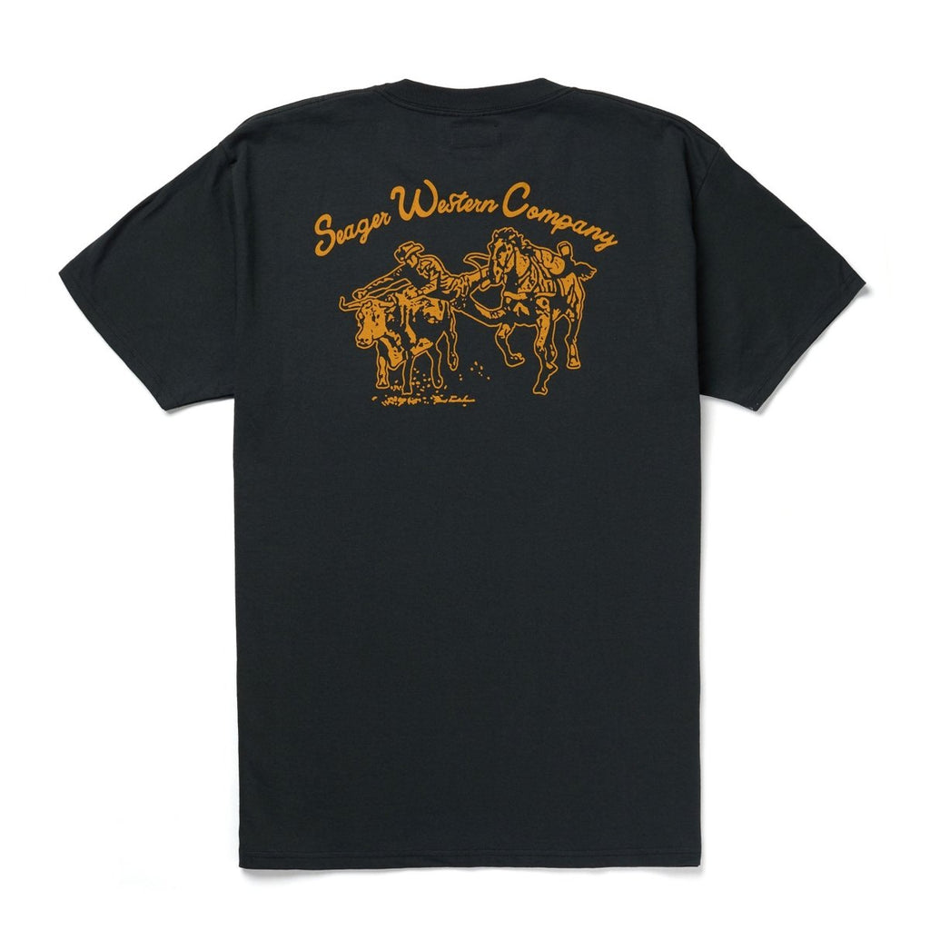 Los Rios Vintage Black Tee