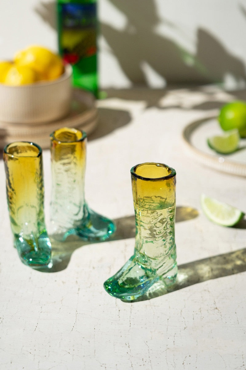 Cowboy Boot Shot Glass