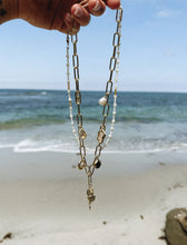 Chloe Purple Beaded Necklace