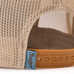 Branded Blue / Tan Snapback