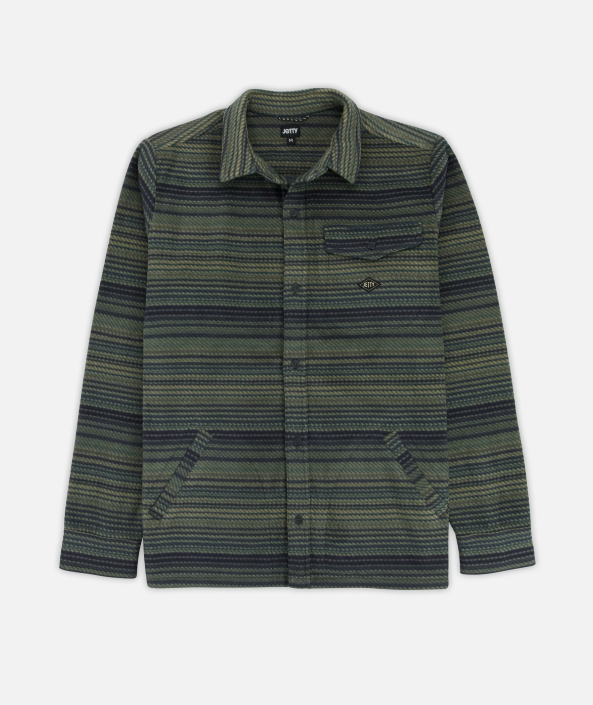 Concordia Navy Fleece Button-Up