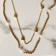 Paris Pearl Chain Necklace