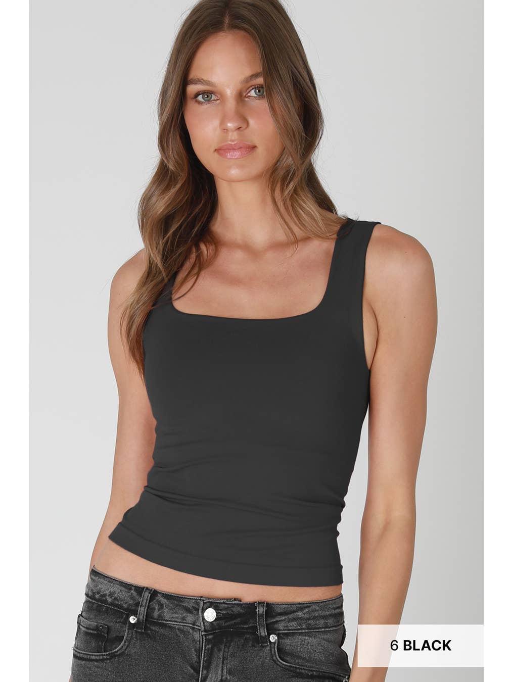 Clean Lines Square-Neck Tank