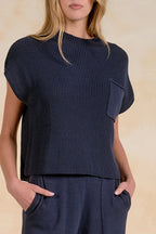 Willow Navy Sweater
