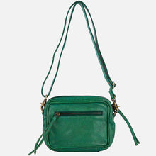Cleo Green Puzzle Patchwork Bag