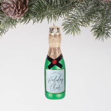 Champagne Bottle Ornament