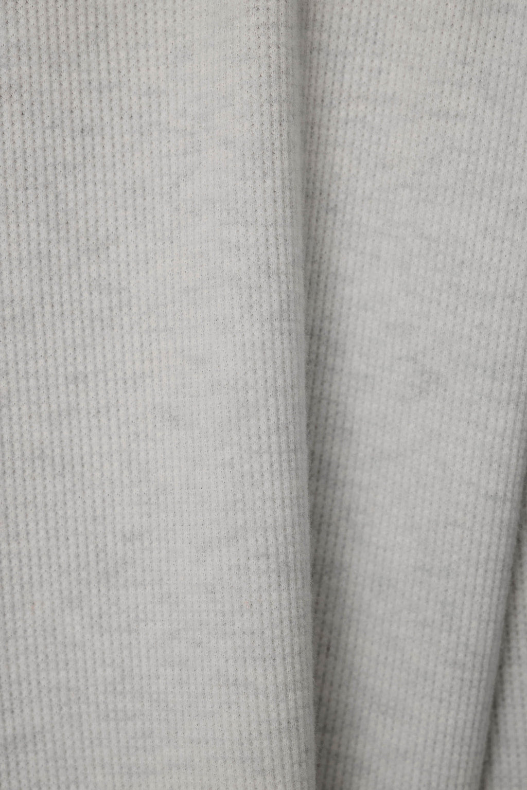 Heather Cloud Waffle Knit L/S Top