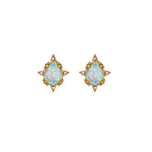 Calypso Opal Teardrop Studs