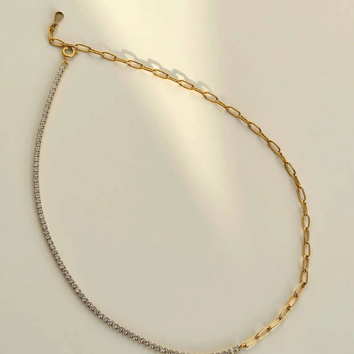 Two Faced Chain Necklace