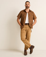 Laramie Brown Horseshoe Snap Shirt